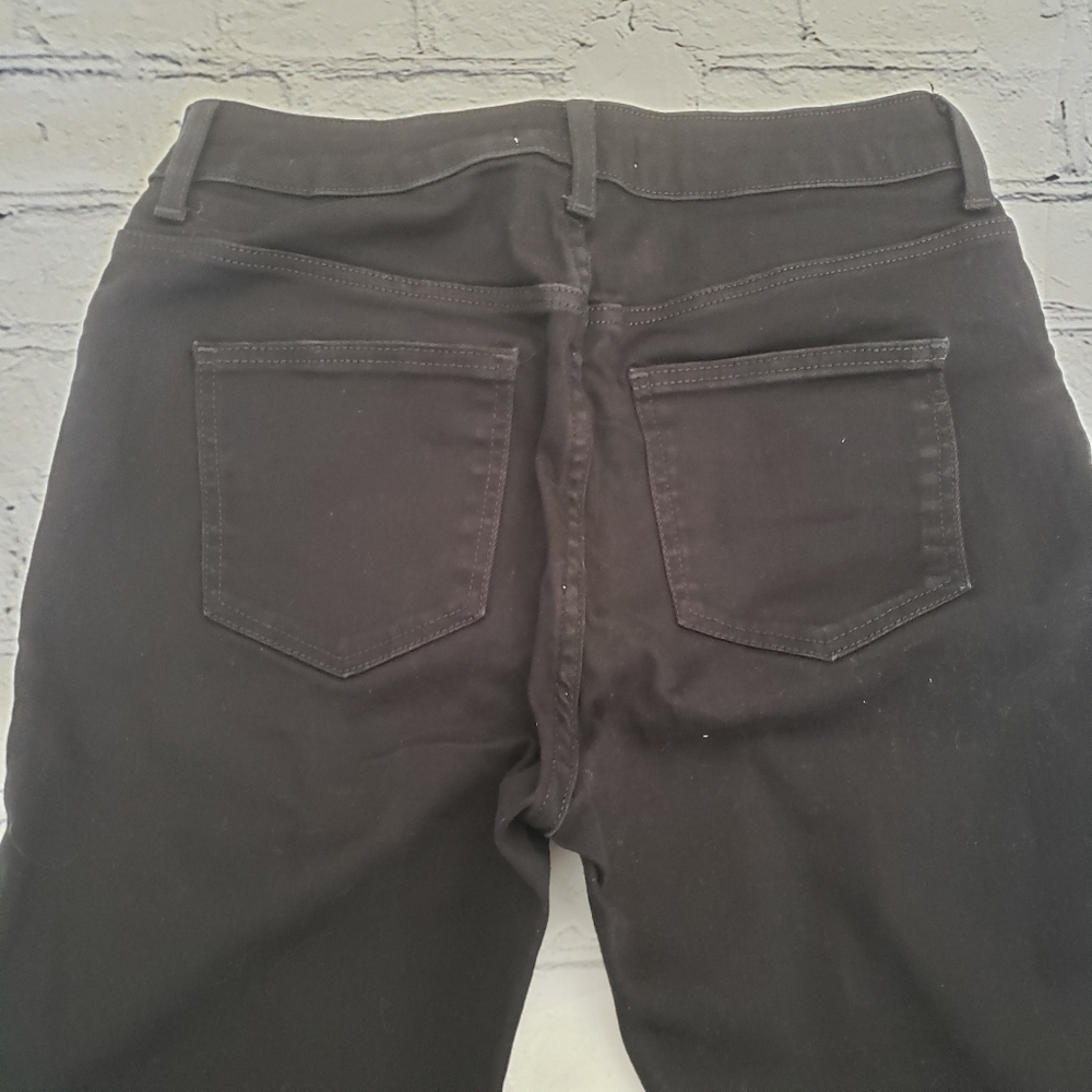 High-waisted Rhinestone Jeans